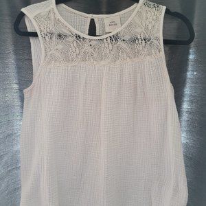 Knox Rose white/off white tank